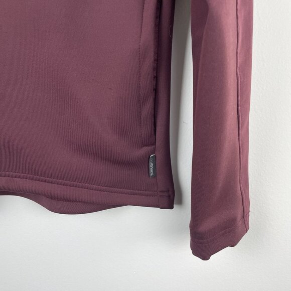 CLUB RIDE Womens Lightwgt. Zip Front Cycling / Biking Maroon Jacket Small - Picture 2 of 6